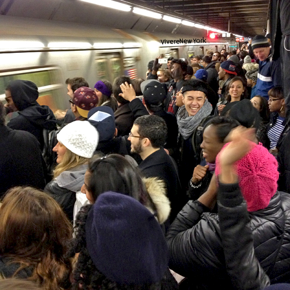 NPSR0 New York : Questo weekend "NO PANTS SUBWAY RIDE", tutti in mutande sottozero!