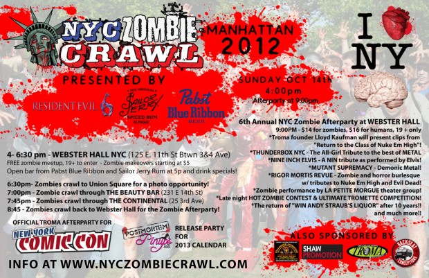 Zombie Crawl… pre Halloween