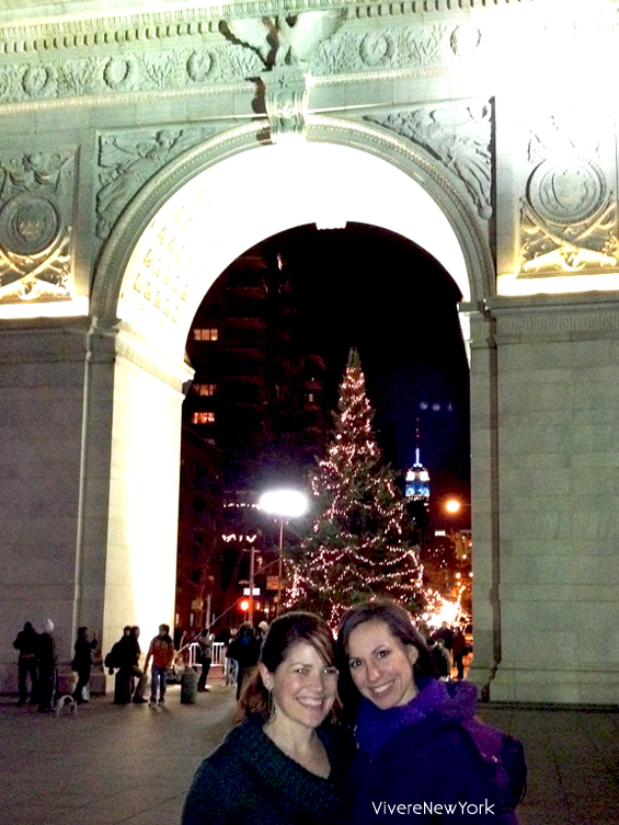 Albero Di Natale Washington.L Illuminazione Dell Albero Del Washington Square Park E I Cori Della Vigilia