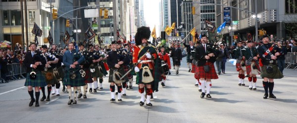 Parata in Tartan, orgoglio scozzese a New York