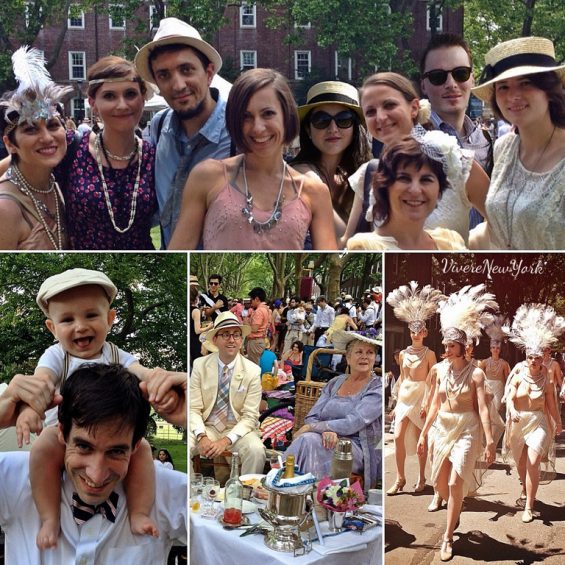 1920s flapper dress Jazz Age Lawn Party NYC summer event