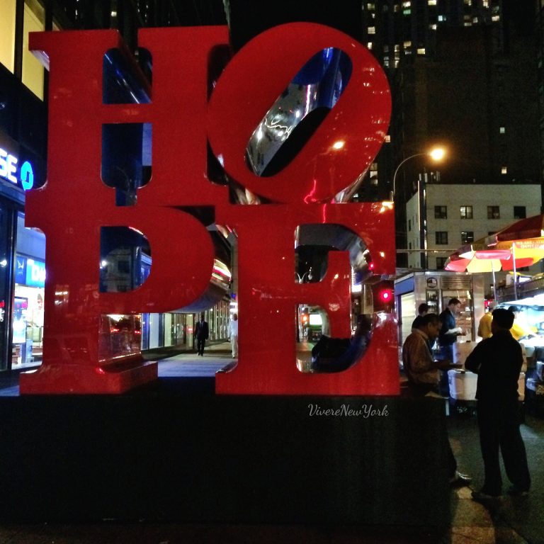 Hope: la nuova statua di NYC