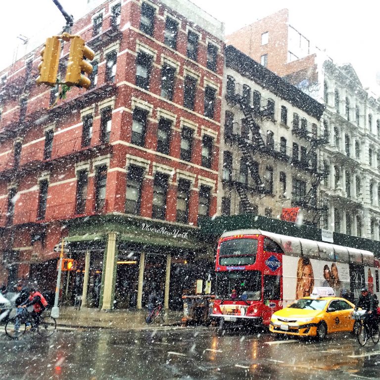 Primavera a NYC… con la neve