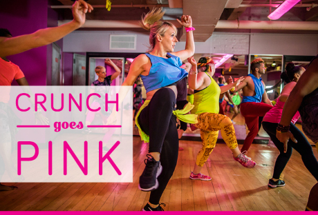 #CrunchGoesPink: l’evento fitness contro il cancro al seno!